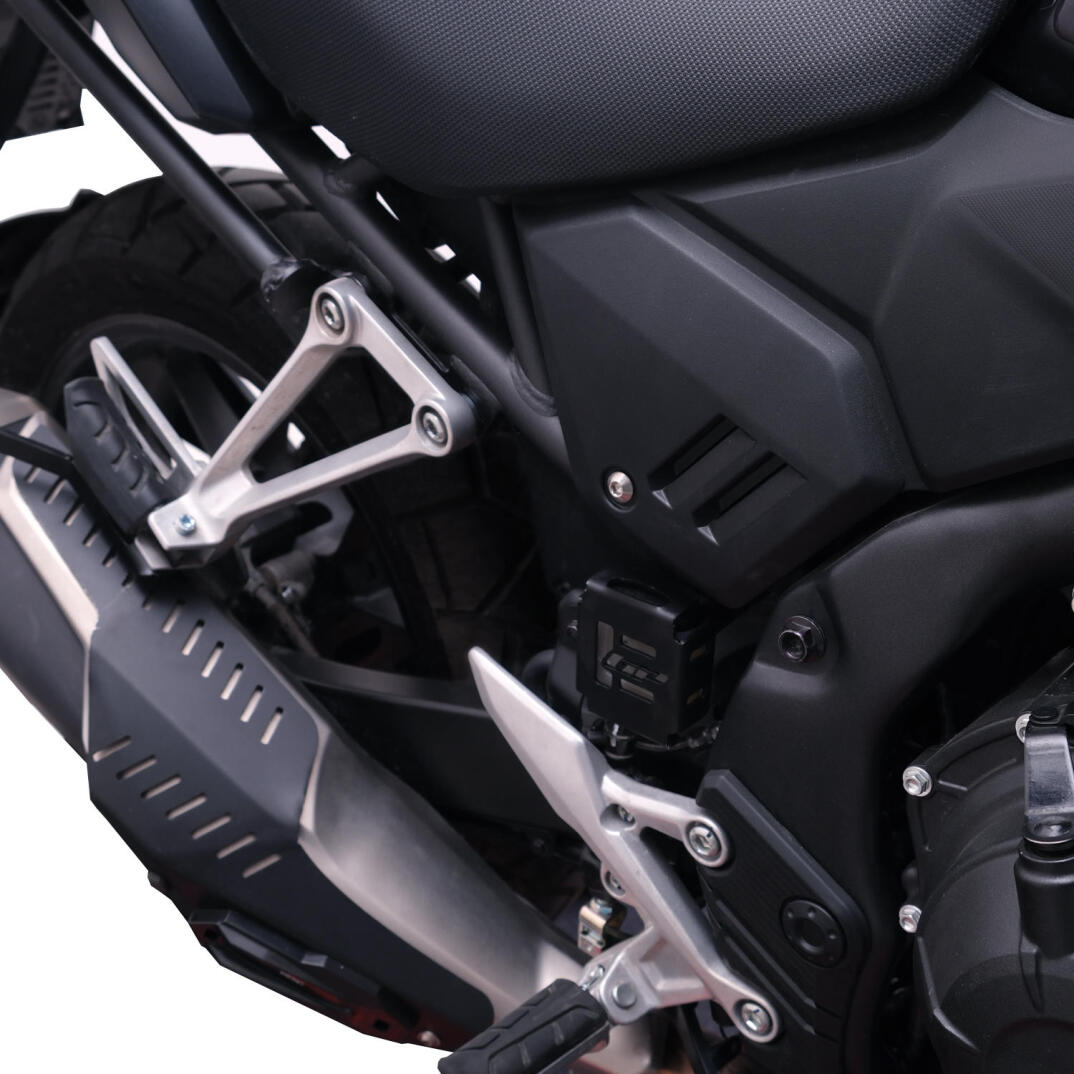 GP Kompozit Honda NX 500 2025-2026 Uyumlu Fren Rezervuarı Koruma Kapağı Siyah - 4