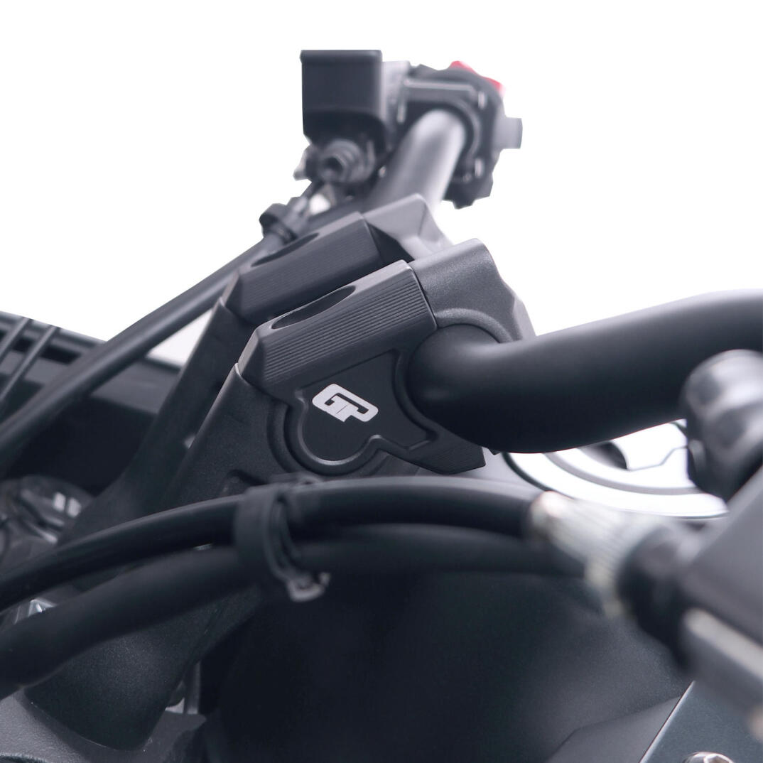GP Kompozit Honda NX 500 2025-2026 Uyumlu Gidon Yükseltme Siyah - 2