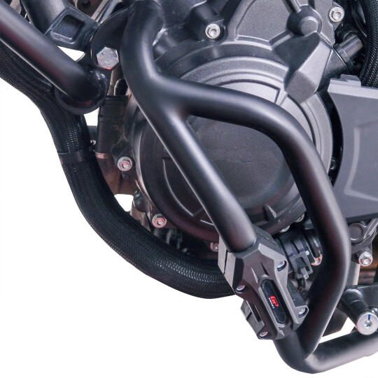 GP Kompozit Honda NX 500 2025-2026 Uyumlu Motor Koruma Demiri Alt Kısım Siyah (1)