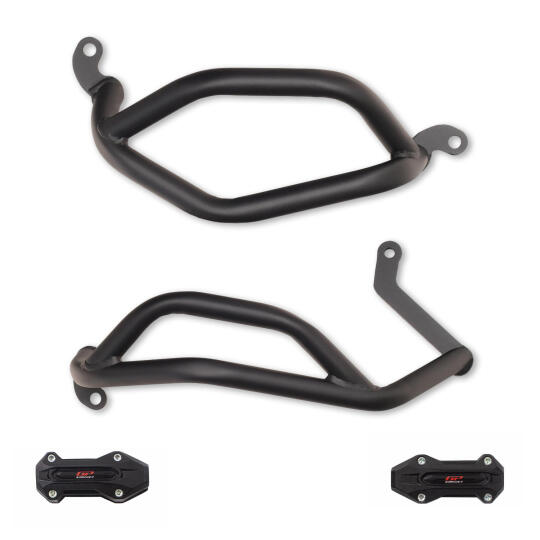 GP Kompozit Honda NX 500 2025-2026 Uyumlu Motor Koruma Demiri Alt Kısım Siyah - 6