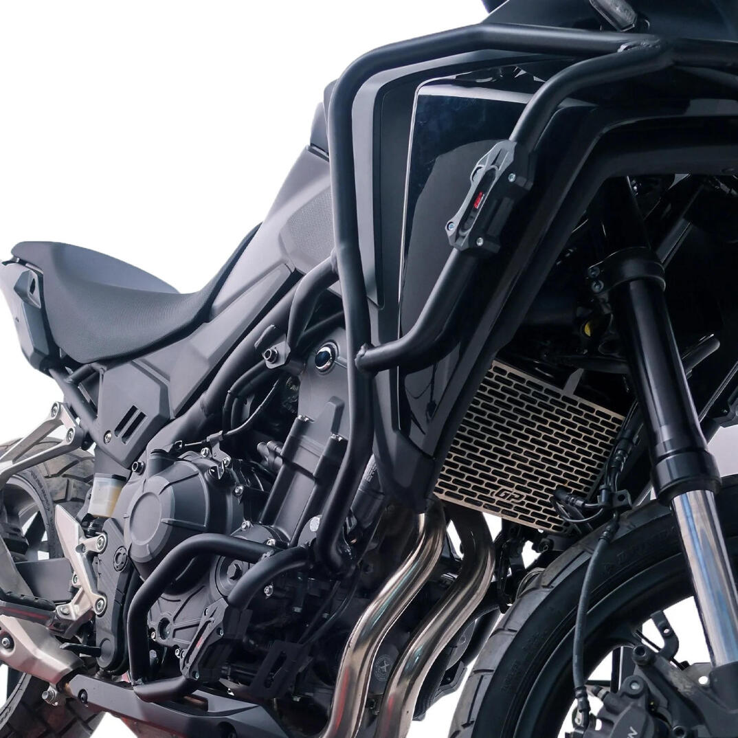 GP Kompozit Honda NX 500 2025-2026 Uyumlu Motor Koruma Demiri Seti Siyah - 4