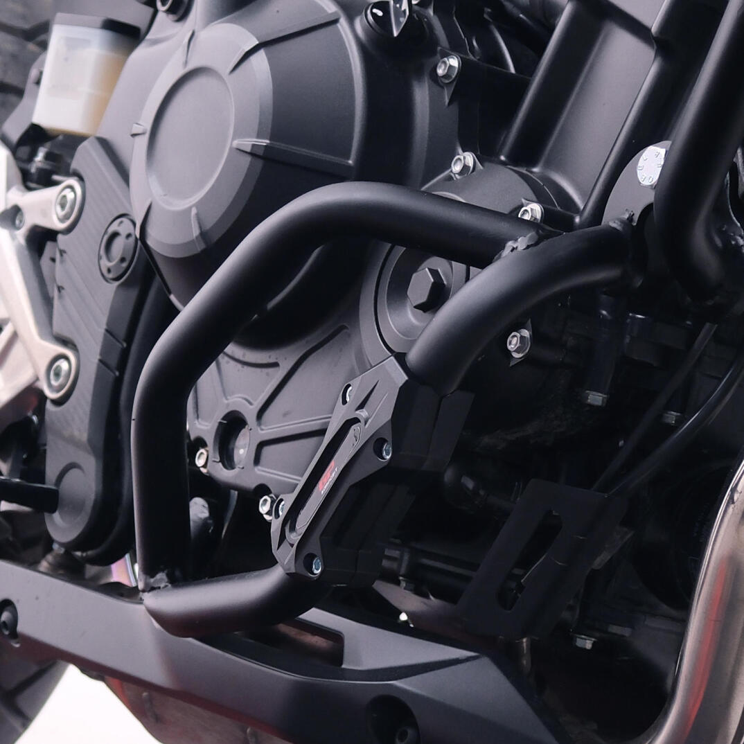 GP Kompozit Honda NX 500 2025-2026 Uyumlu Motor Koruma Demiri Seti Siyah - 5