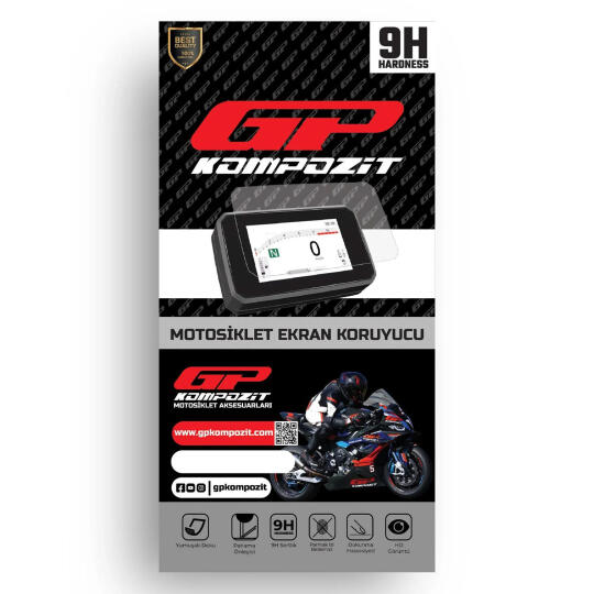 GP Kompozit Honda NX 500 2025-2026 Uyumlu Motosiklet Ekran Koruyucu Şeffaf - 3