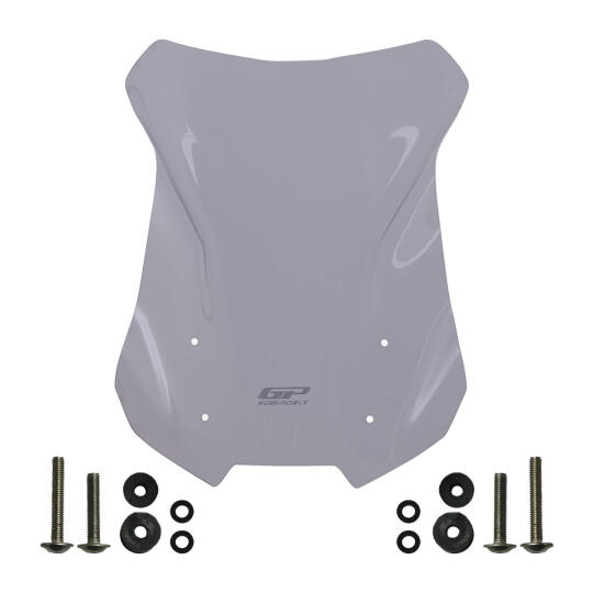 GP Kompozit Honda NX 500 2025-2026 Uyumlu Ön Cam Füme - 6