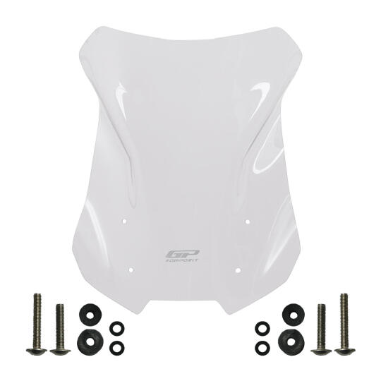 GP Kompozit Honda NX 500 2025-2026 Uyumlu Ön Cam Şeffaf - 6