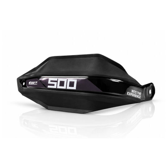 GP Kompozit Honda NX 500 2025-2026 Uyumlu Plastik Elcik Koruma Siyah-Gri (1)