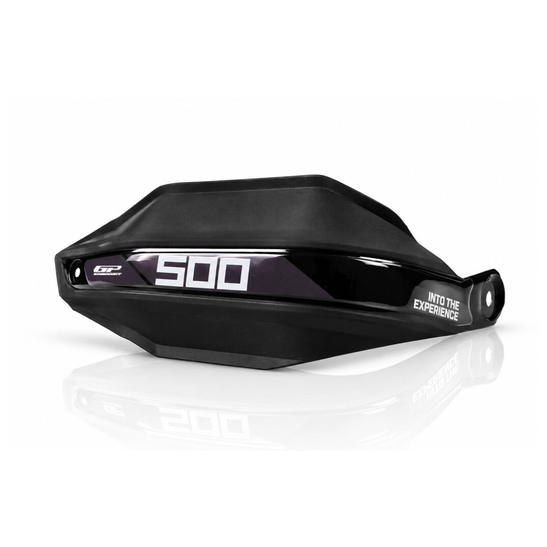 GP Kompozit Honda NX 500 2025-2026 Uyumlu Plastik Elcik Koruma Siyah-Gri - 2