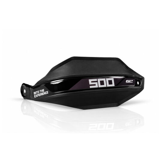 GP Kompozit Honda NX 500 2025-2026 Uyumlu Plastik Elcik Koruma Siyah-Gri - 3