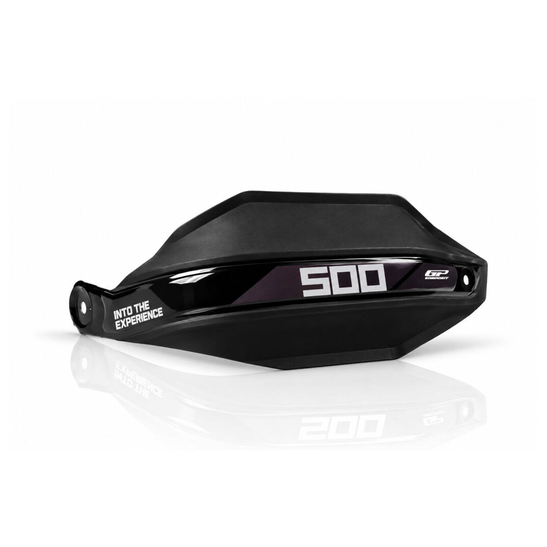 GP Kompozit Honda NX 500 2025-2026 Uyumlu Plastik Elcik Koruma Siyah-Gri - 3
