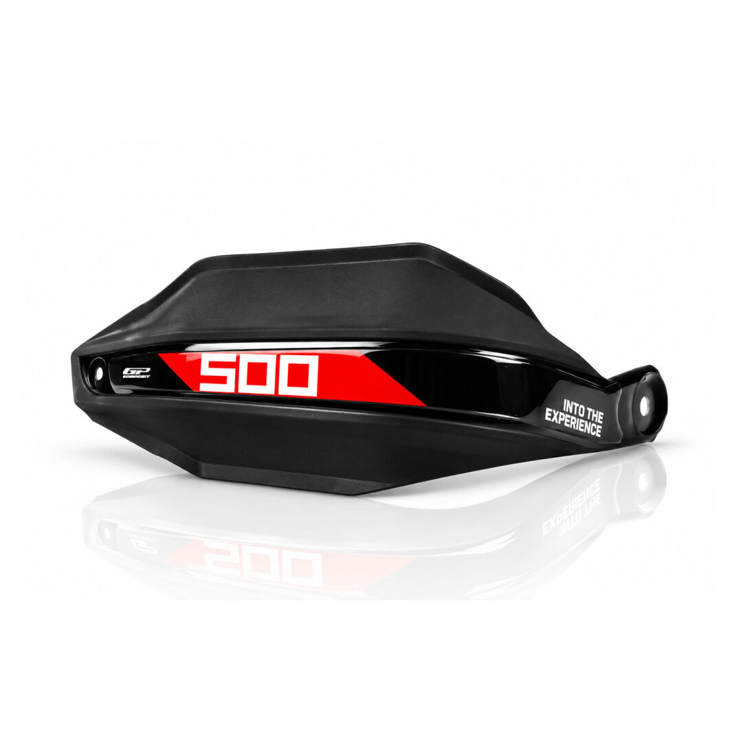 GP Kompozit Honda NX 500 2025-2026 Uyumlu Plastik Elcik Koruma Siyah-Kırmızı - 2