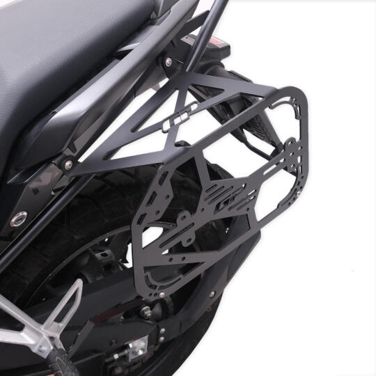 GP Kompozit Honda NX 500 2025-2026 Uyumlu Yan Çanta Demiri Siyah - 3