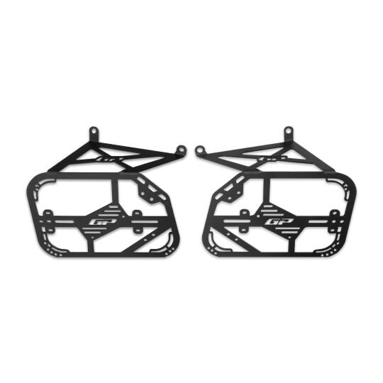 GP Kompozit Honda NX 500 2025-2026 Uyumlu Yan Çanta Demiri Siyah - 5