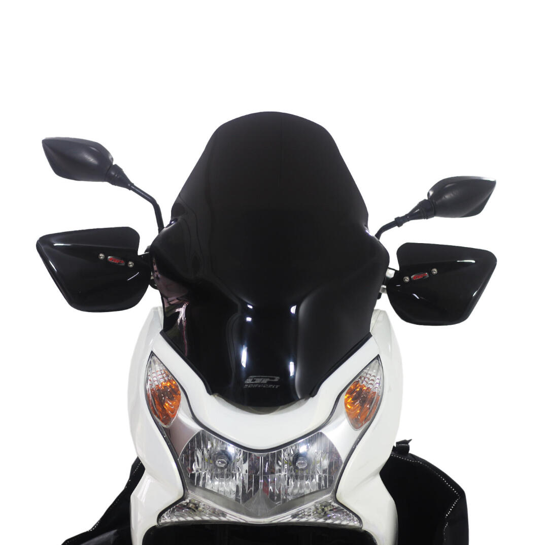 GP Kompozit Honda PCX 125 / 150 2011-2013 Uyumlu Ön Cam Siyah - 2