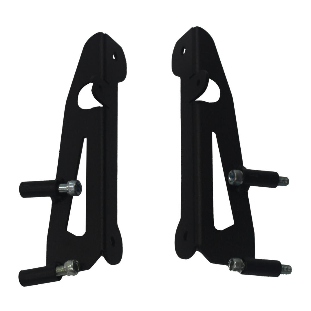 GP Kompozit Honda PCX 125 / 150 2011-2026 Uyumlu Arka Çanta Demiri Siyah - 1