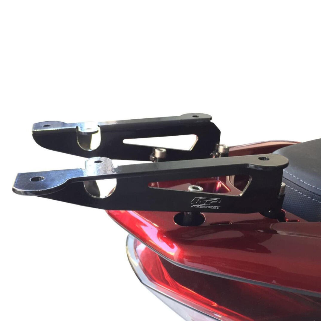 GP Kompozit Honda PCX 125 / 150 2011-2026 Uyumlu Arka Çanta Demiri Siyah - 4