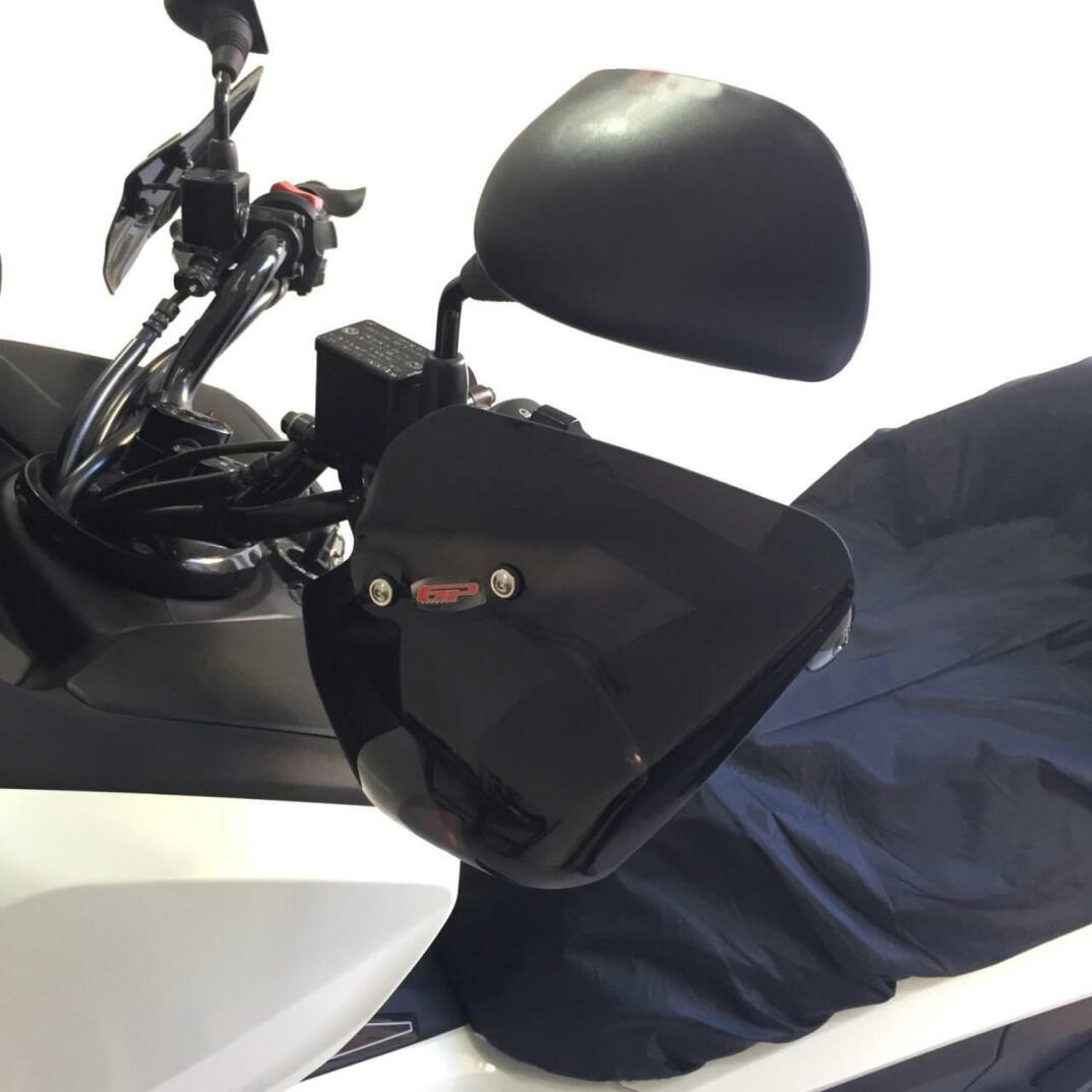 GP Kompozit Honda PCX 125 / 150 2014-2017 Uyumlu Elcik Koruma Füme - 2
