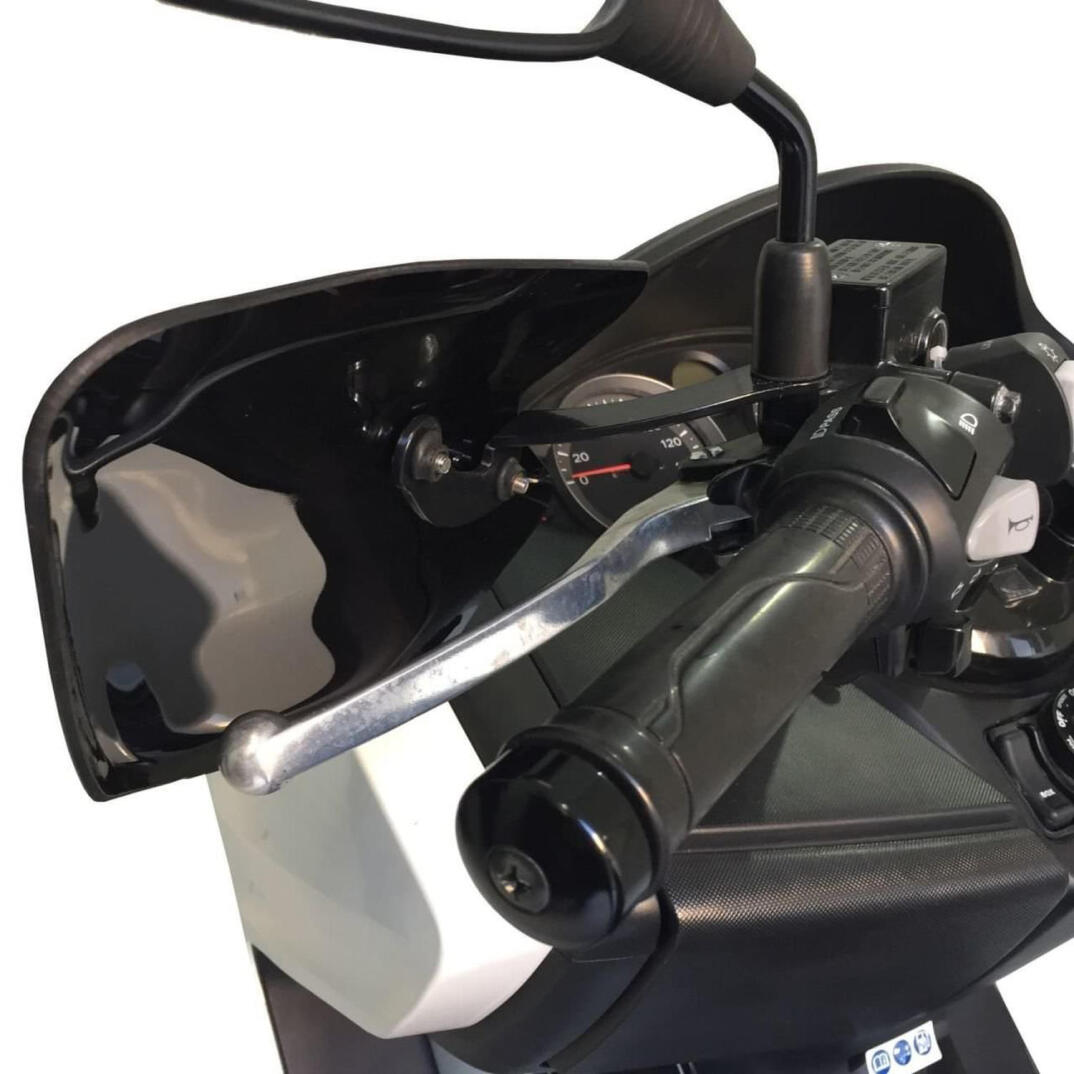 GP Kompozit Honda PCX 125 / 150 2014-2017 Uyumlu Elcik Koruma Füme - 4