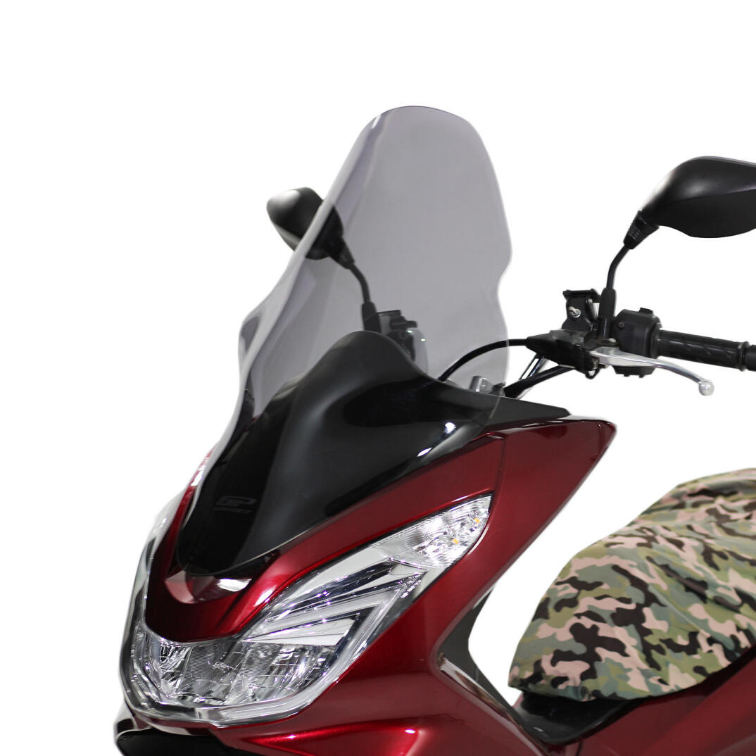 GP Kompozit Honda PCX 125 / 150 2014-2017 Uyumlu Ön Cam Füme - 4