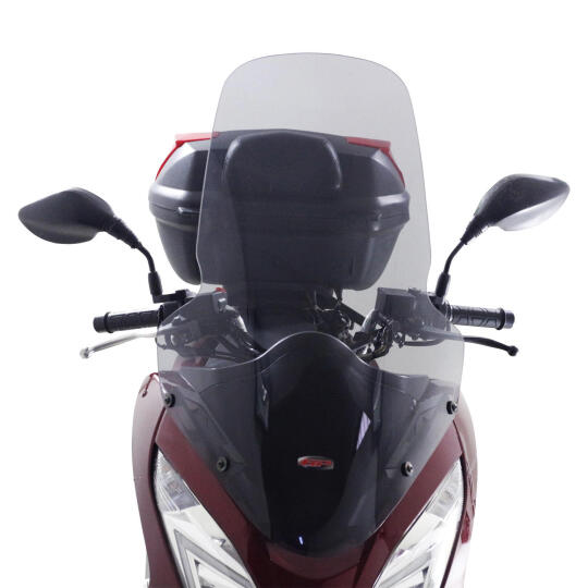 GP Kompozit Honda PCX 125 / 150 2014-2017 Uyumlu Ön Tur Cam Füme (1)
