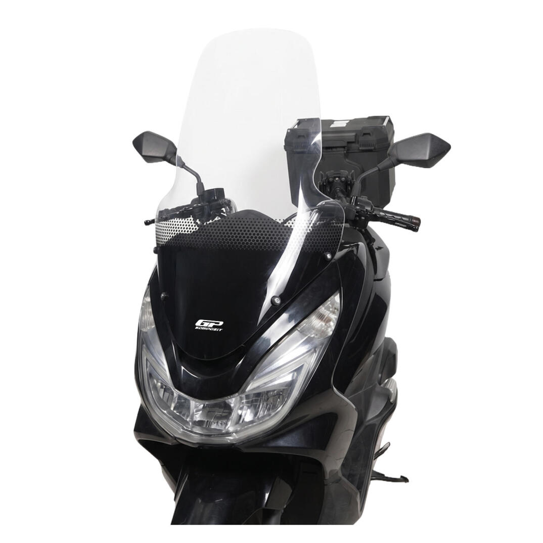 GP Kompozit Honda PCX 125 / 150 2014-2017 Uyumlu Ön Tur Cam Şeffaf - 3