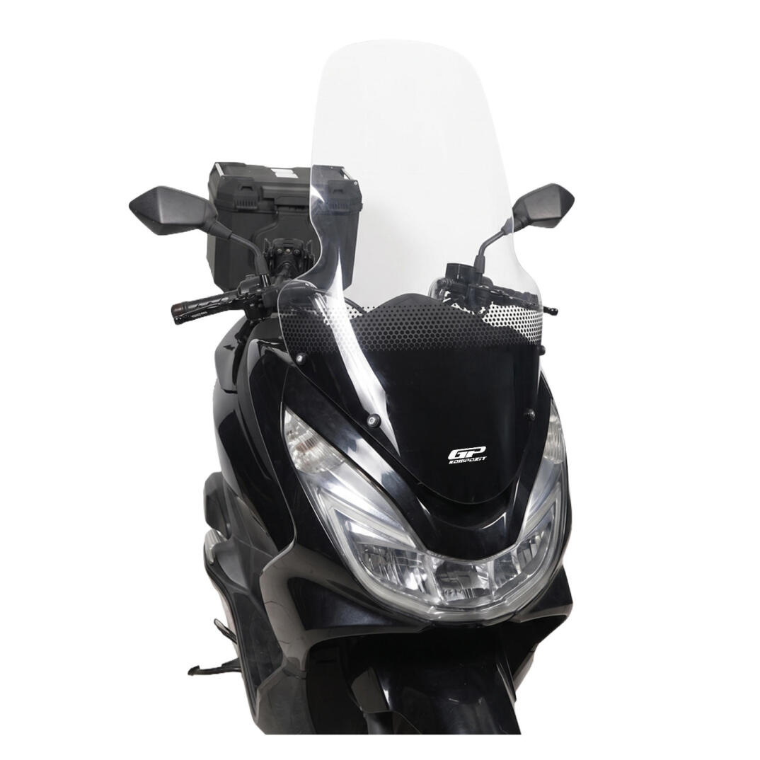GP Kompozit Honda PCX 125 / 150 2014-2017 Uyumlu Ön Tur Cam Şeffaf - 4