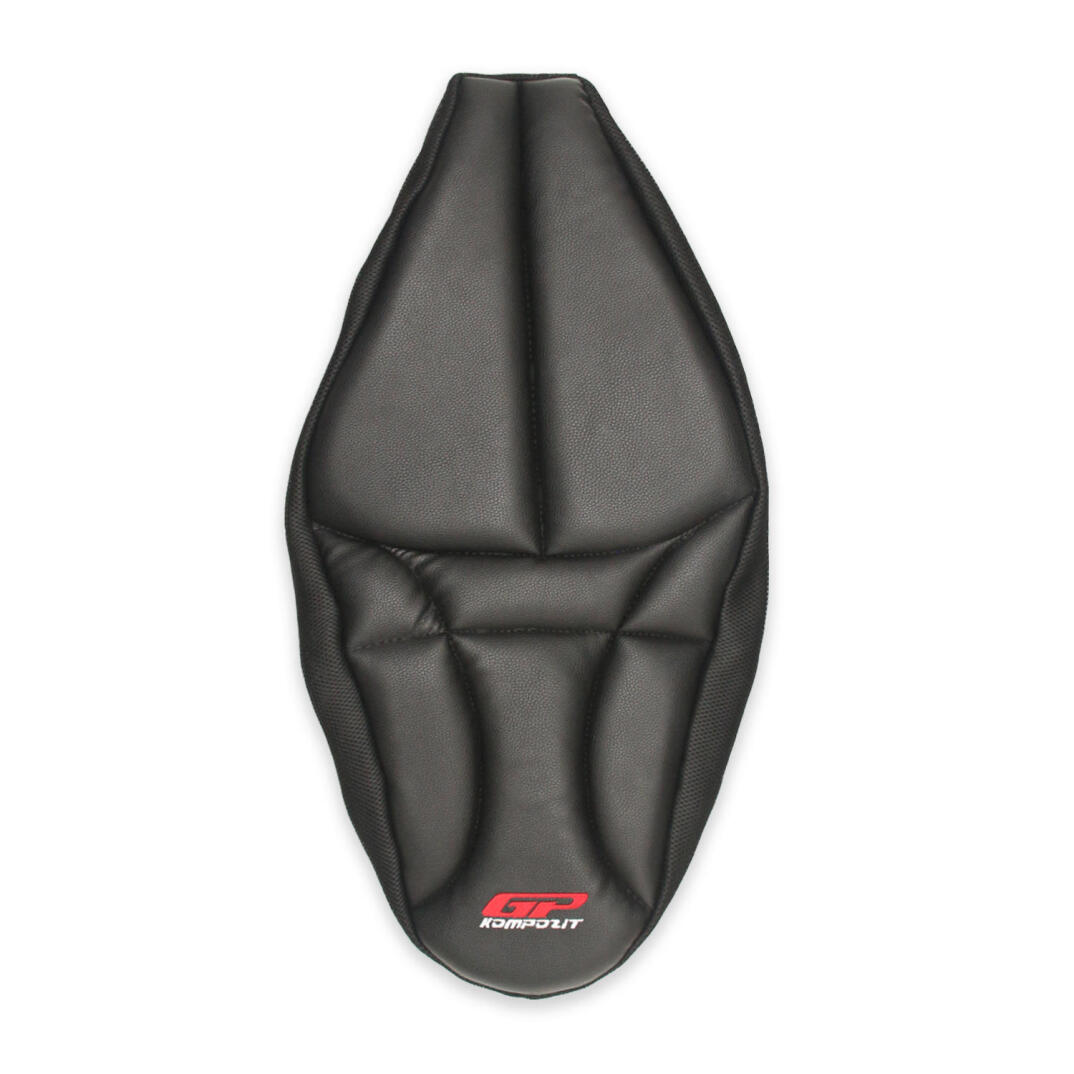 GP Kompozit Honda PCX 125 / 150 2014-2026 Uyumlu Fileli Motosiklet Konfor Sele Kılıfı Siyah - 1