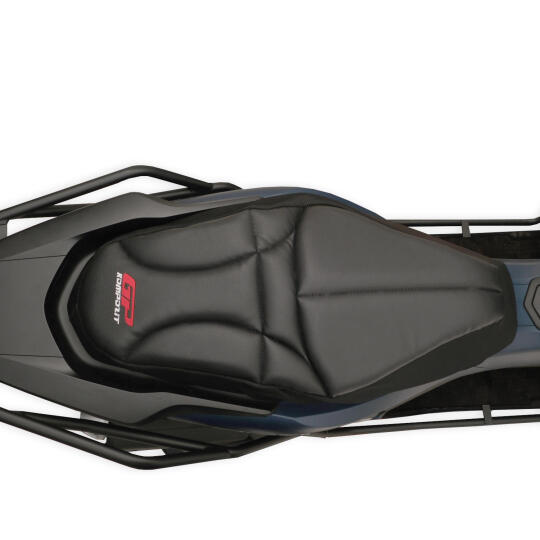 GP Kompozit Honda PCX 125 / 150 2014-2026 Uyumlu Fileli Motosiklet Konfor Sele Kılıfı Siyah - 3