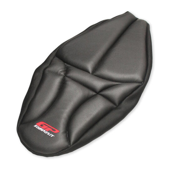 GP Kompozit Honda PCX 125 / 150 2014-2026 Uyumlu Fileli Motosiklet Konfor Sele Kılıfı Siyah - 5