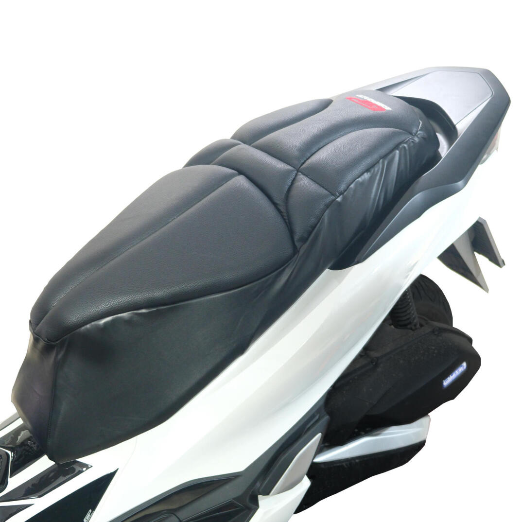 GP Kompozit Honda PCX 125 / 150 2014-2026 Uyumlu Motosiklet Konfor Sele Kılıfı Siyah - 2