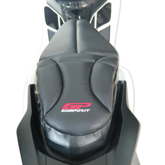 GP Kompozit Honda PCX 125 / 150 2014-2026 Uyumlu Motosiklet Konfor Sele Kılıfı Siyah - 3