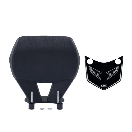 GP Kompozit Honda PCX 125 / 150 2014-2026 Uyumlu Spor Sissy Bar Siyah