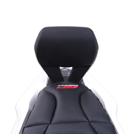 GP Kompozit Honda PCX 125 / 150 2014-2026 Uyumlu Spor Sissy Bar Siyah (1)