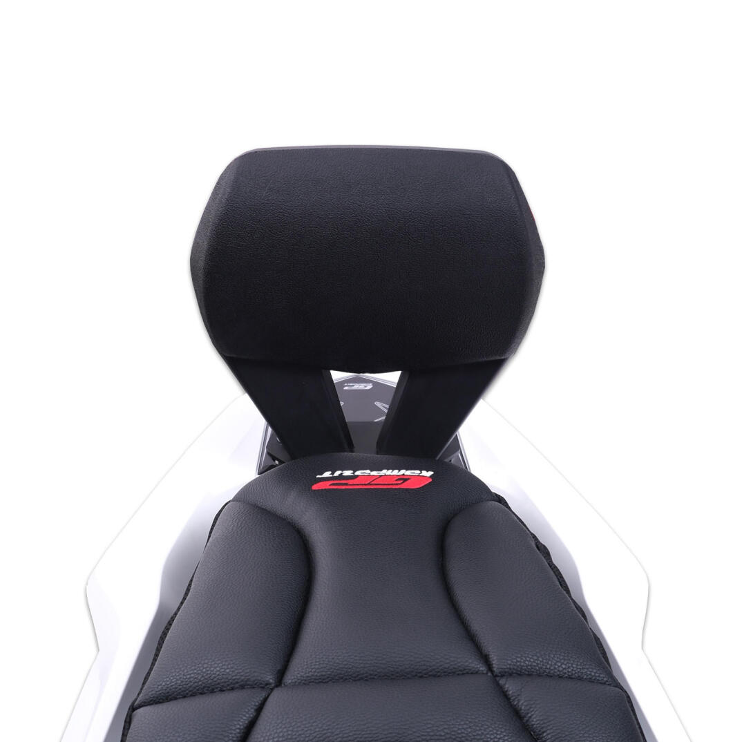 GP Kompozit Honda PCX 125 / 150 2014-2026 Uyumlu Spor Sissy Bar Siyah - 2