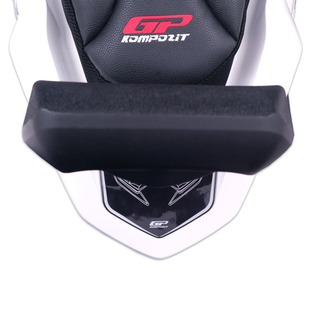GP Kompozit Honda PCX 125 / 150 2014-2026 Uyumlu Spor Sissy Bar Siyah - 5