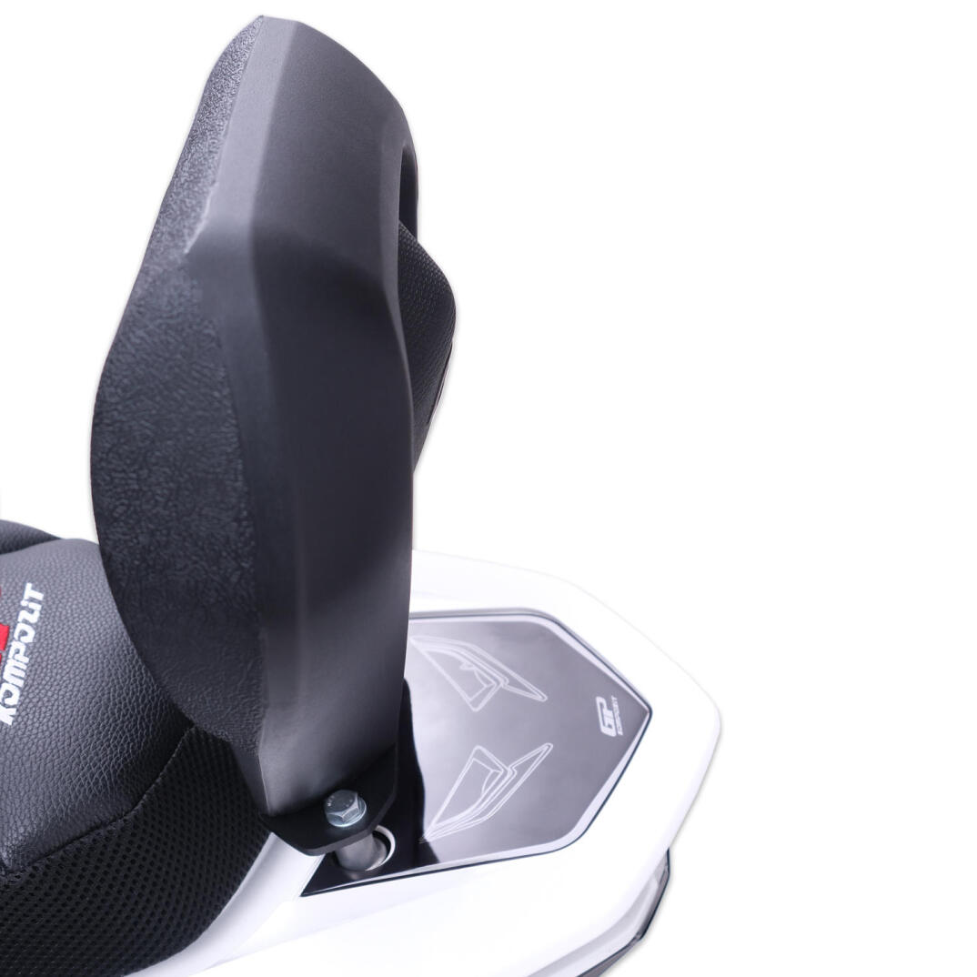 GP Kompozit Honda PCX 125 / 150 2014-2026 Uyumlu Spor Sissy Bar Siyah - 7
