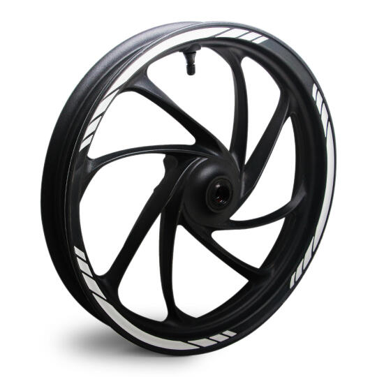 GP Kompozit Honda PCX 125 / 150 2014-2026 Uyumlu Yeni Seri Jant Şeridi Reflektif Gri - 3