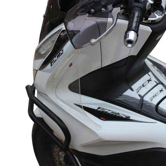 GP Kompozit Honda PCX 125 / 150 2018-2020 Uyumlu Bacak Koruma Füme - 3
