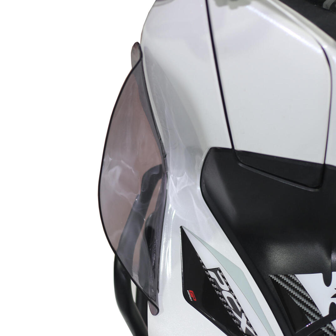 GP Kompozit Honda PCX 125 / 150 2018-2020 Uyumlu Bacak Koruma Siyah - 5