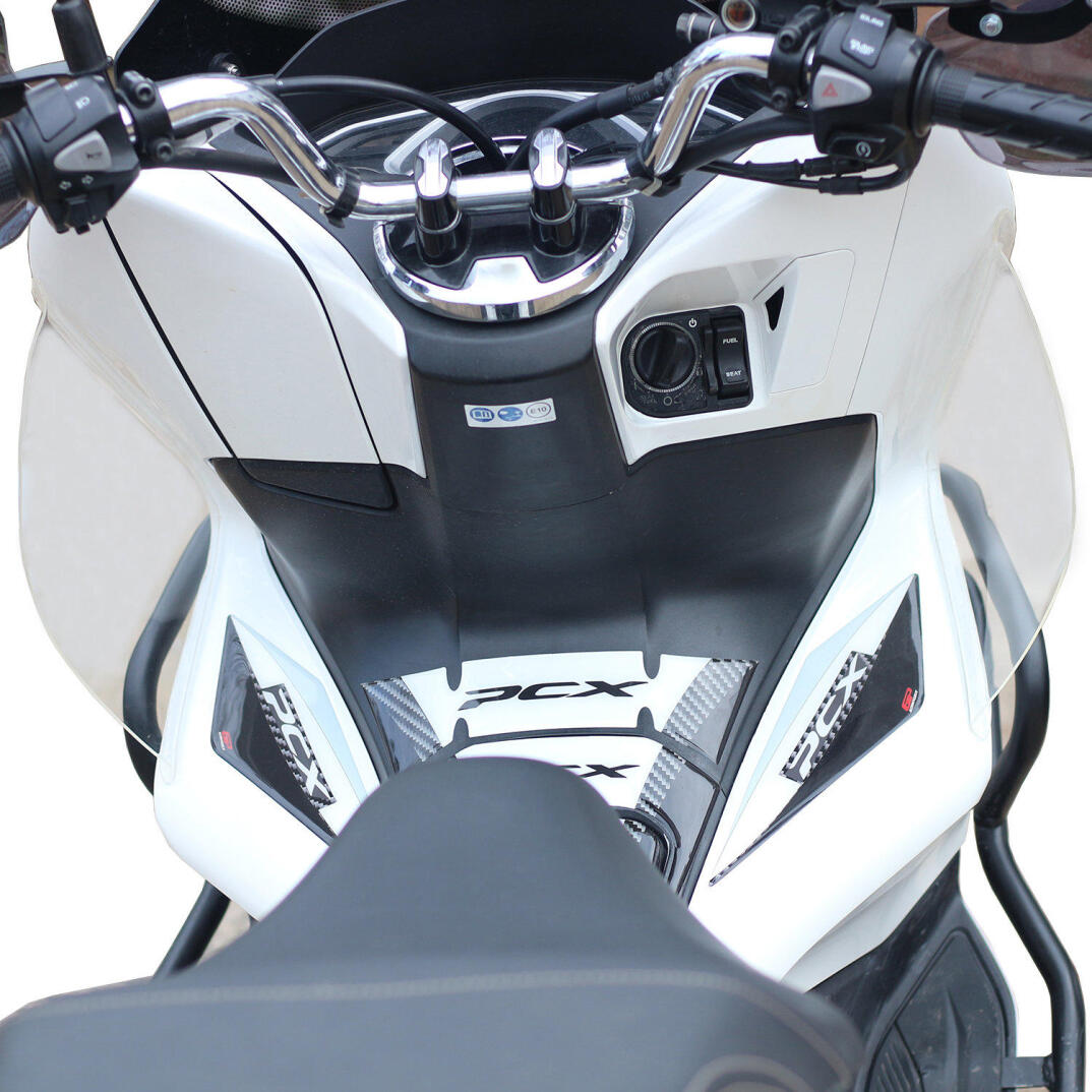 GP Kompozit Honda PCX 125 / 150 2018-2020 Uyumlu Bacak Koruma Siyah - 6
