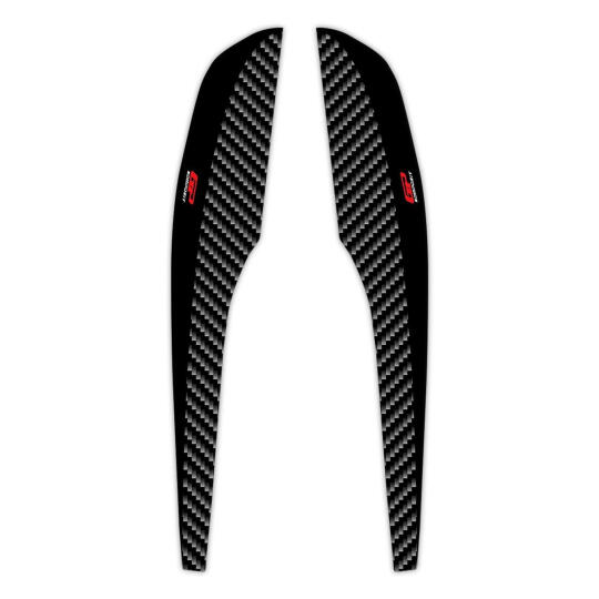 GP Kompozit Honda PCX 125 / 150 2018-2020 Uyumlu Kuyruk Yan Pad Siyah