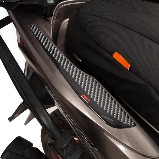 GP Kompozit Honda PCX 125 / 150 2018-2020 Uyumlu Kuyruk Yan Pad Siyah - 3