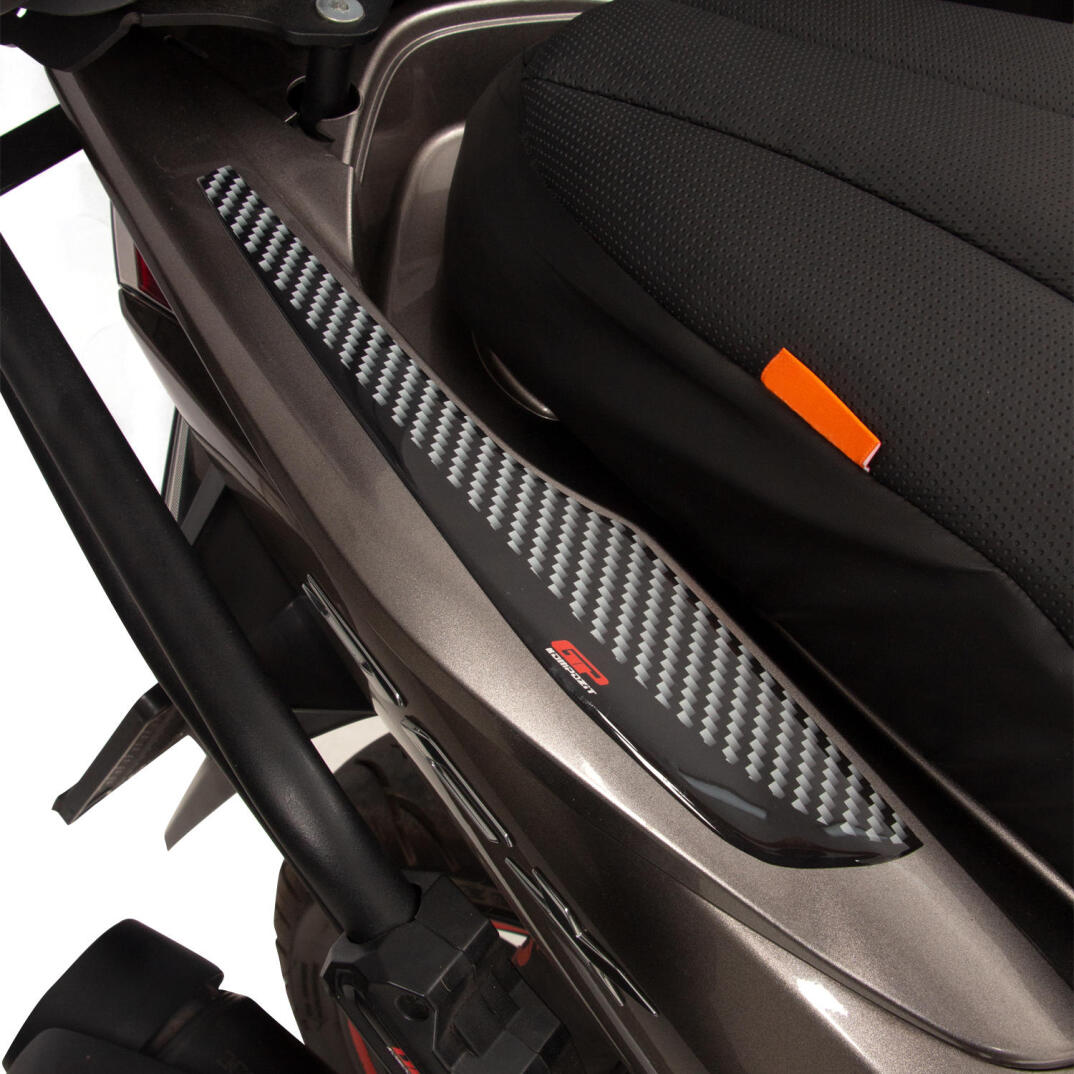 GP Kompozit Honda PCX 125 / 150 2018-2020 Uyumlu Kuyruk Yan Pad Siyah - 3