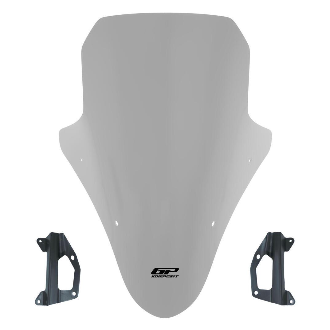 GP Kompozit Honda PCX 125 / 150 2018-2020 Uyumlu Ön Cam Gri - 1