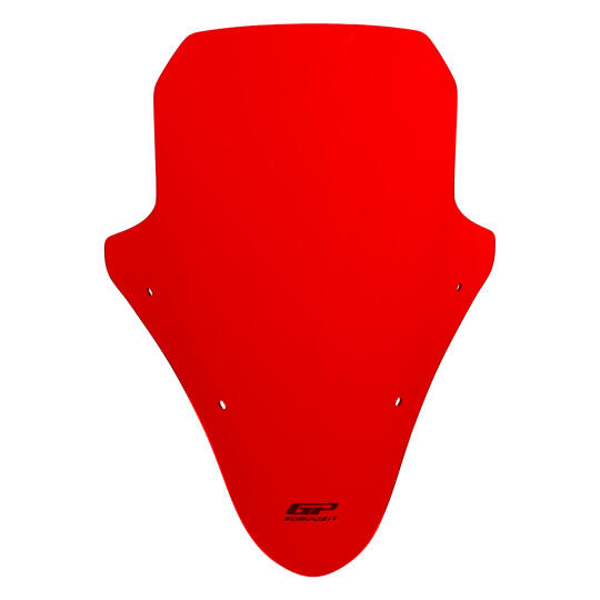 GP Kompozit Honda PCX 125 / 150 2018-2020 Uyumlu Ön Cam Kırmızı (1)