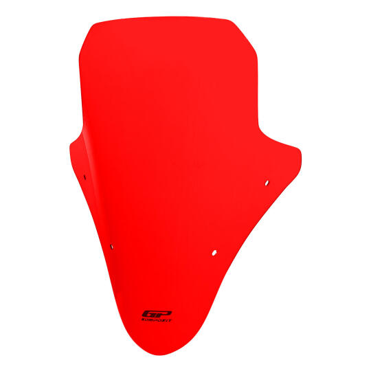 GP Kompozit Honda PCX 125 / 150 2018-2020 Uyumlu Ön Cam Kırmızı - 3