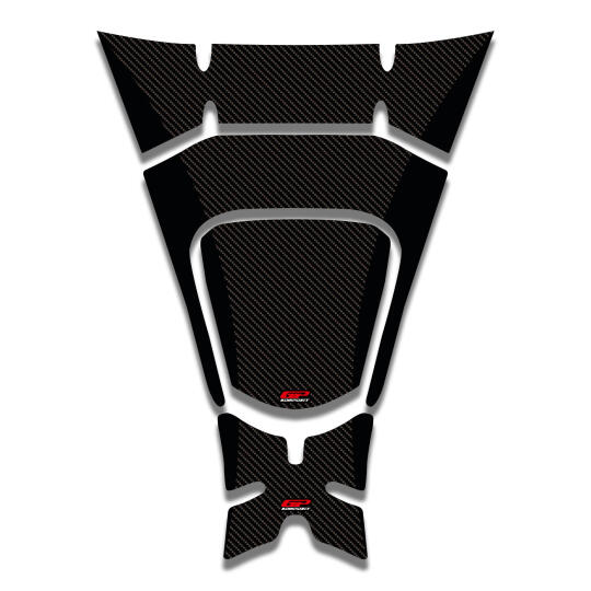 GP Kompozit Honda PCX 125 / 150 2018-2020 Uyumlu Tank Pad Seti Siyah