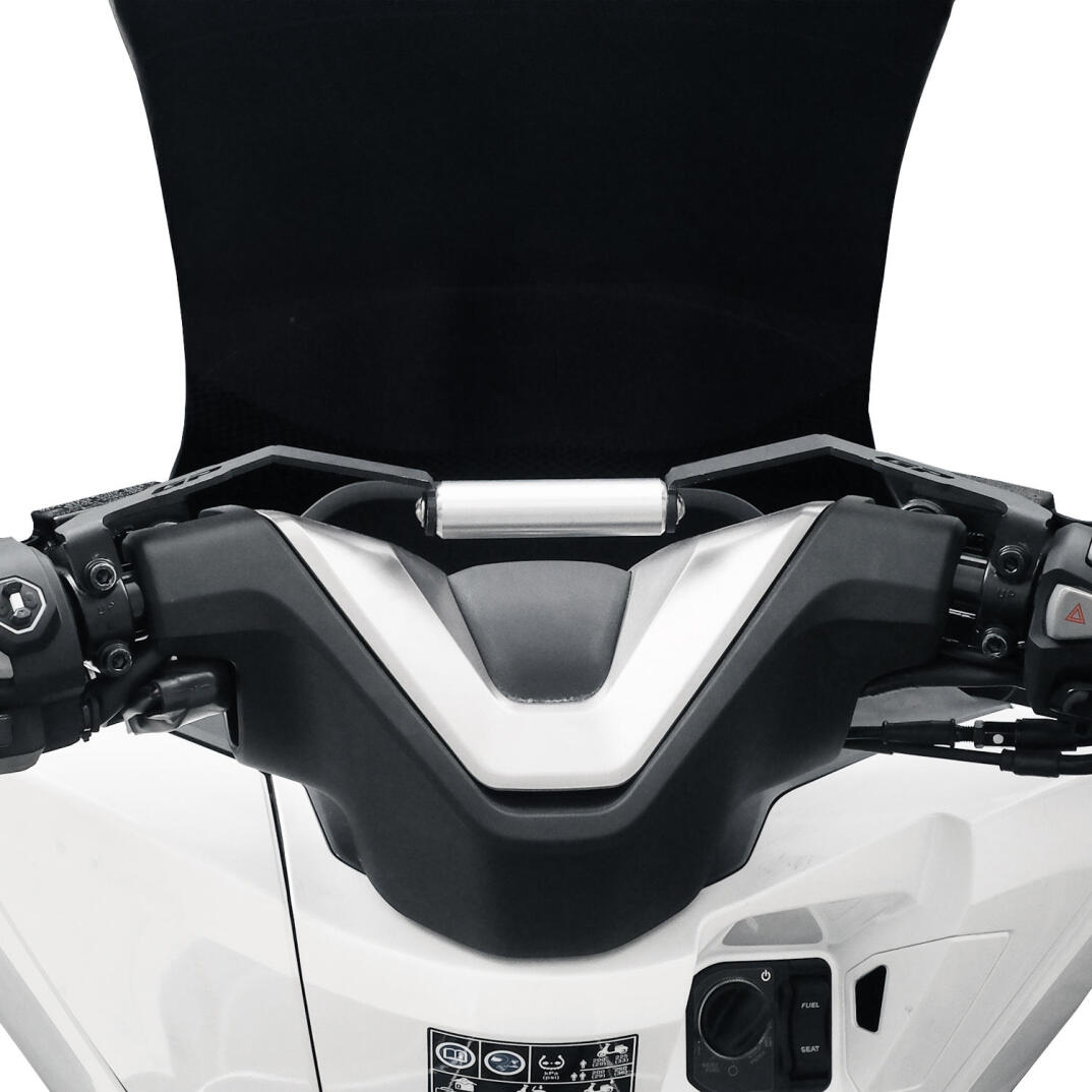 GP Kompozit Honda PCX 125 / 150 2018-2026 Uyumlu Telefon / Navigasyon Tutucu Siyah - 3