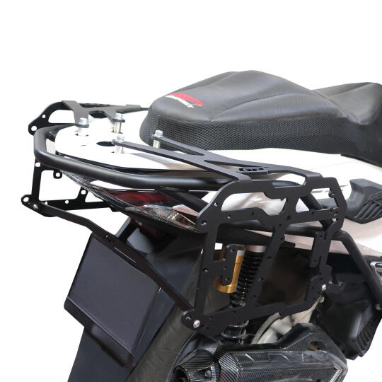 GP Kompozit Honda PCX 125 / 150 2018-2026 Uyumlu Yan Çanta Demiri Siyah - 4