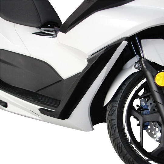 GP Kompozit Honda PCX 125 / 150 2021-2024 Uyumlu Alt Bacak Koruma Siyah - 3