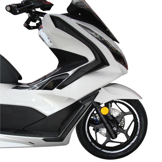 GP Kompozit Honda PCX 125 / 150 2021-2024 Uyumlu Alt Bacak Koruma Siyah - 5
